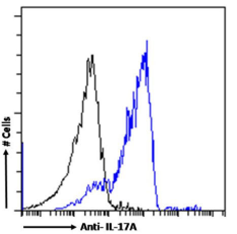 IL-17A Chimeric Antibody in Flow Cytometry (Flow)