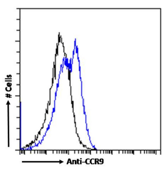 CCR9 Chimeric Antibody in Flow Cytometry (Flow)