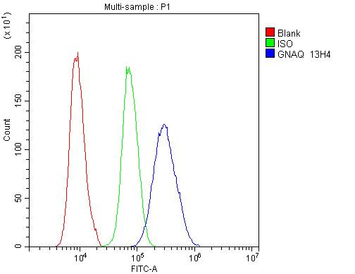 GNAQ Antibody in Flow Cytometry (Flow)