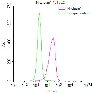 MFN1 Antibody in Flow Cytometry (Flow)