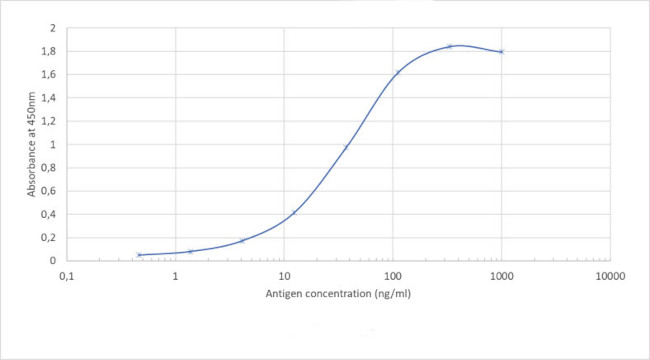 SARS-CoV-2 Spike Protein (RBD) Chimeric Antibody in ELISA (ELISA)