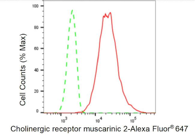 CHRM2 Antibody in Flow Cytometry (Flow)