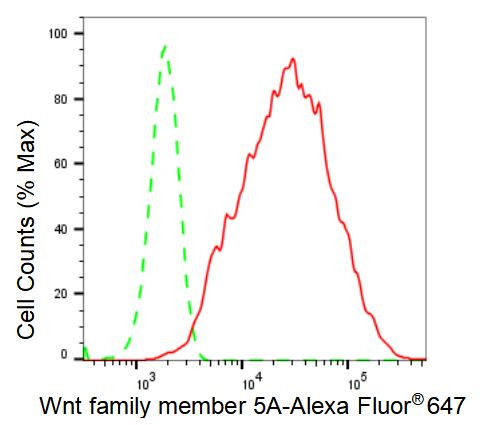 WNT5A Antibody in Flow Cytometry (Flow)