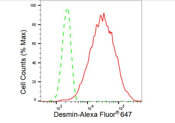 Desmin Antibody in Flow Cytometry (Flow)