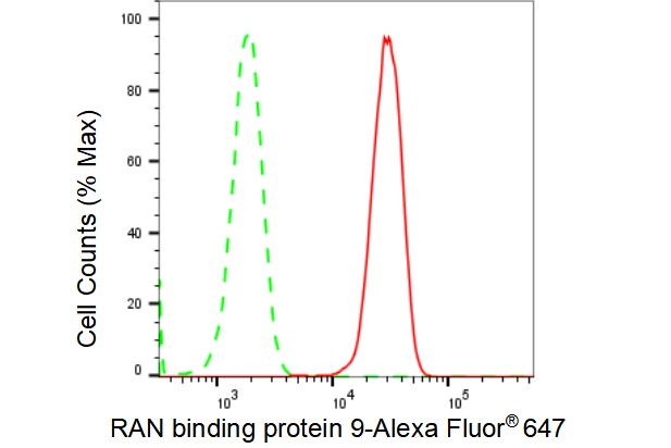 RANBP9 Antibody in Flow Cytometry (Flow)