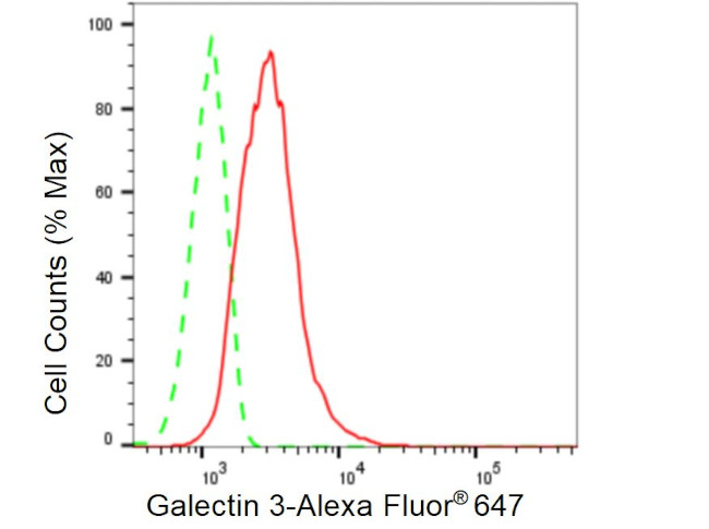 Galectin 3 Antibody in Flow Cytometry (Flow)