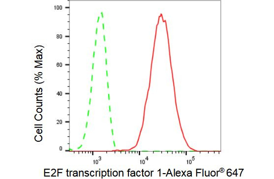 E2F1 Antibody in Flow Cytometry (Flow)