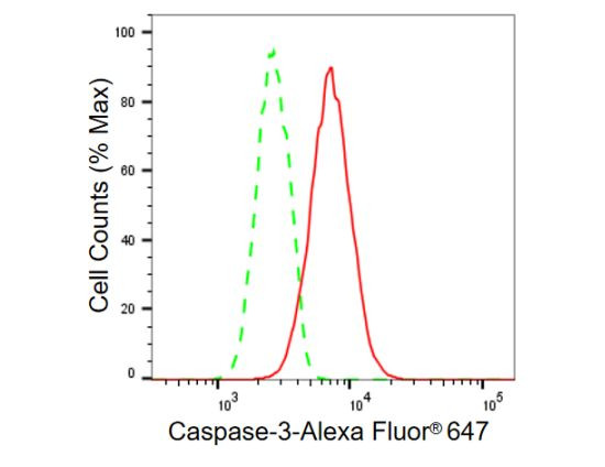 Caspase 3 Antibody in Flow Cytometry (Flow)