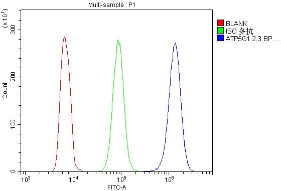 ATP5G1/2/3 Antibody in Flow Cytometry (Flow)