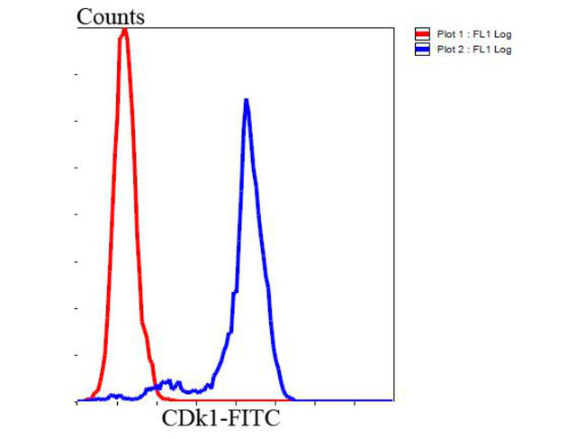 CDK1 Antibody in Flow Cytometry (Flow)