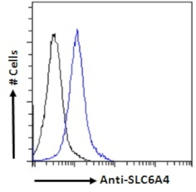 SLC6A4 Antibody in Flow Cytometry (Flow)