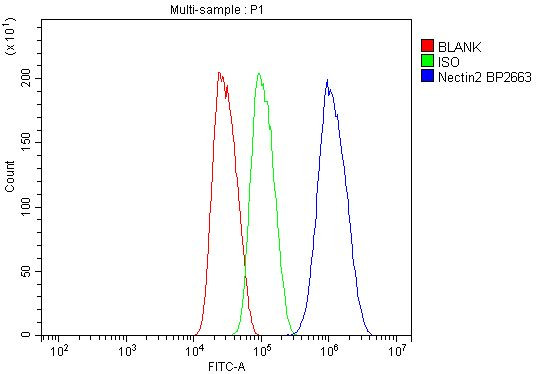 Nectin 2 Antibody in Flow Cytometry (Flow)