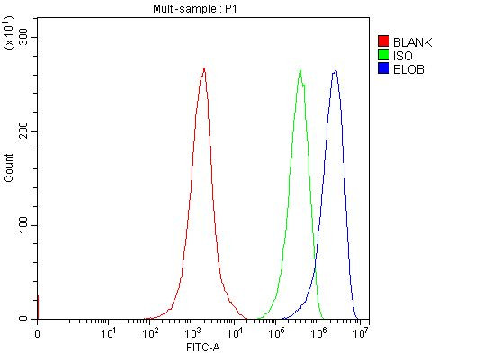 TCEB2 Antibody in Flow Cytometry (Flow)