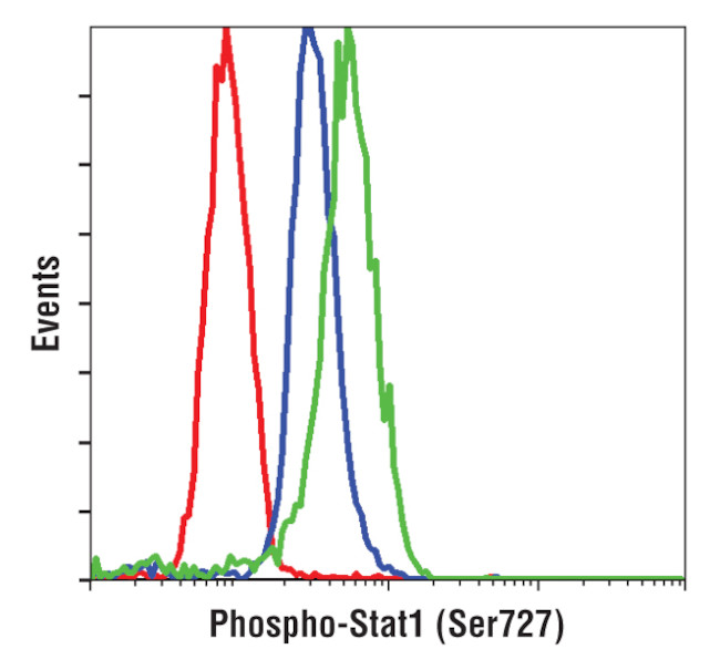 Phospho-STAT1 (Ser727) Antibody in Flow Cytometry (Flow)