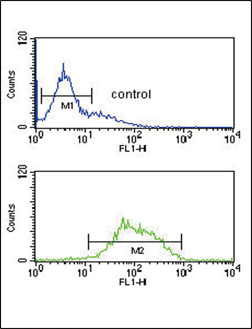 LCAT Antibody in Flow Cytometry (Flow)