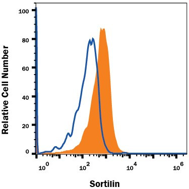 Sortilin Antibody in Flow Cytometry (Flow)