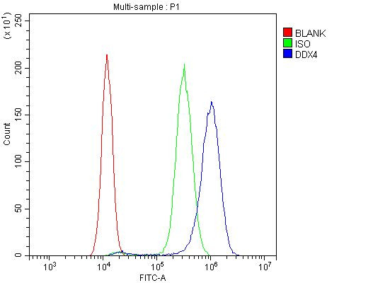 DDX4 Antibody in Flow Cytometry (Flow)