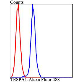 TESPA1 Antibody in Flow Cytometry (Flow)