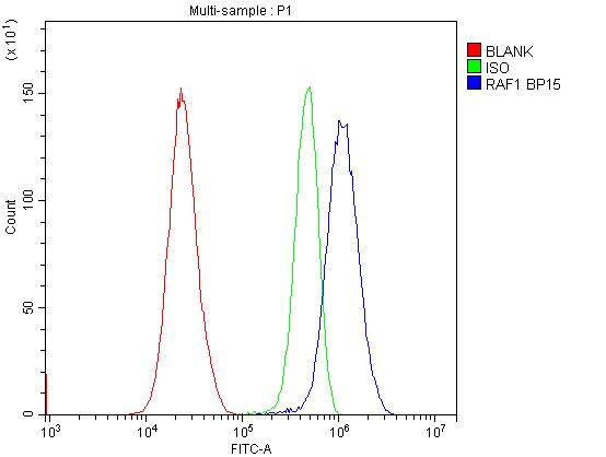 c-Raf Antibody in Flow Cytometry (Flow)