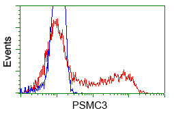 PSMC3 Antibody in Flow Cytometry (Flow)