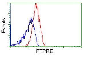 PTPRE Antibody in Flow Cytometry (Flow)