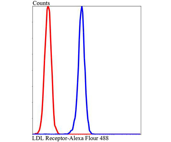 LDL Receptor Antibody in Flow Cytometry (Flow)