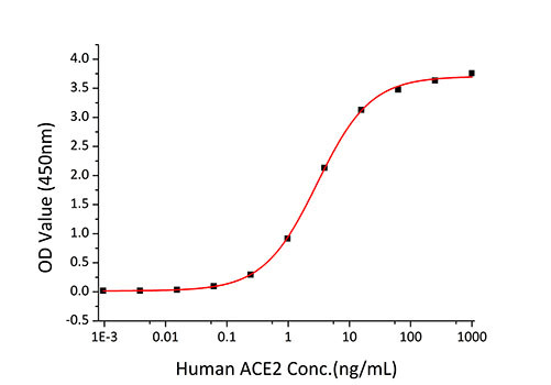 SARS-CoV-2 Spike Protein (RBD) (aa319-541), His Tag Protein in ELISA (ELISA)