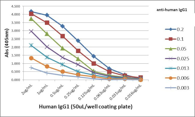 Human IgG1 Secondary Antibody in ELISA (ELISA)