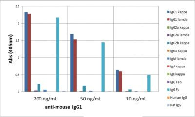 Mouse IgG1 Secondary Antibody in ELISA (ELISA)