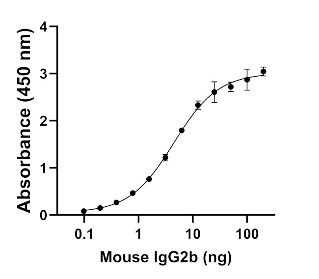 Mouse IgG2b Secondary Antibody in ELISA (ELISA)