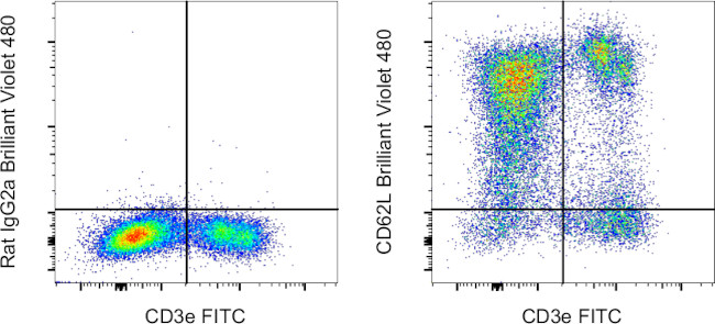 CD62L (L-Selectin) Antibody in Flow Cytometry (Flow)