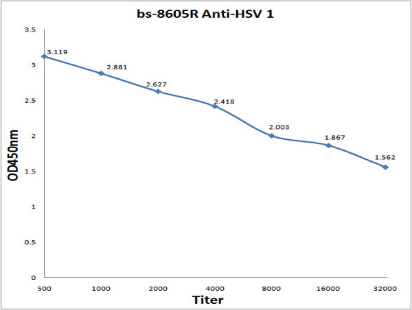 HSV 1 Antibody in ELISA (ELISA)