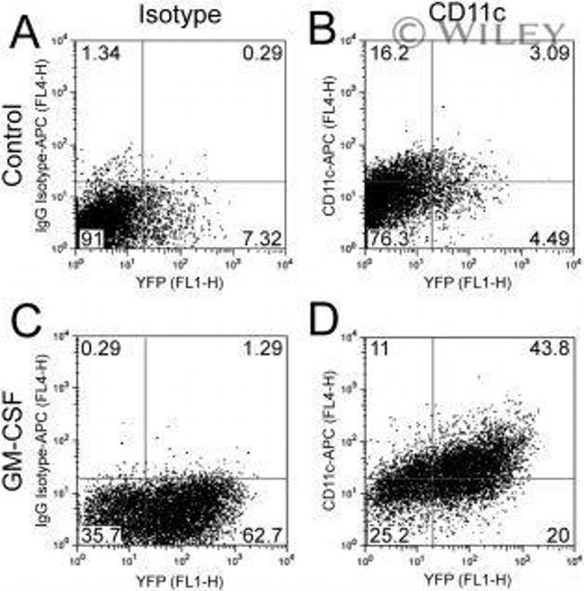 CD11c Antibody in Flow Cytometry (Flow)