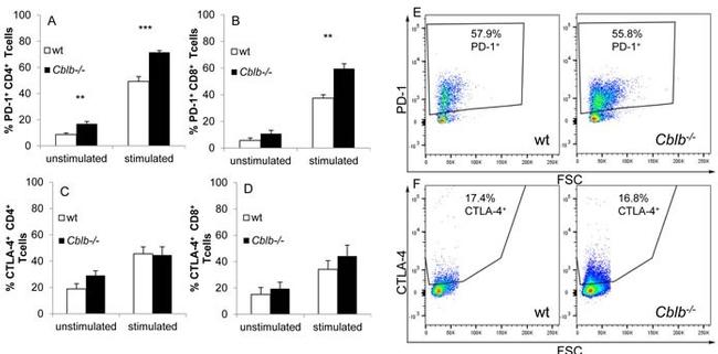 CD152 (CTLA-4) Antibody in Flow Cytometry (Flow)