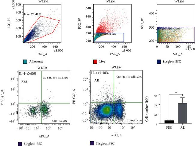 CD4 Antibody in Flow Cytometry (Flow)