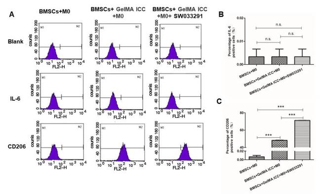 IL-6 Antibody in Flow Cytometry (Flow)