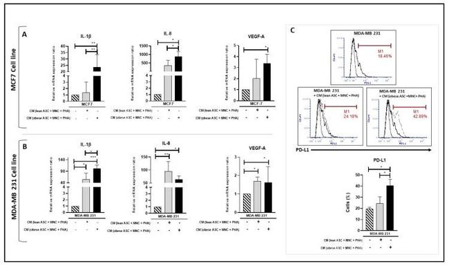 CD274 (PD-L1, B7-H1) Antibody in Flow Cytometry (Flow)