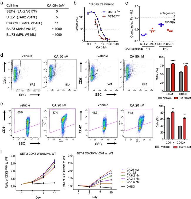 CD41a Antibody in Flow Cytometry (Flow)