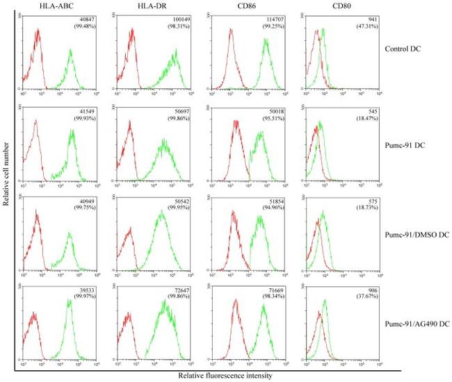 HLA-DR Antibody in Flow Cytometry (Flow)