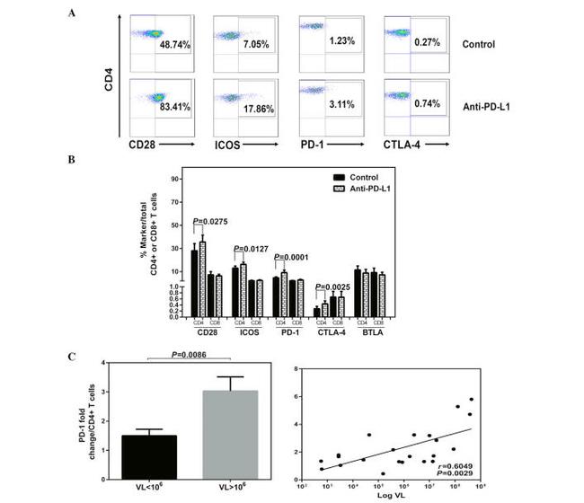 CD278 (ICOS) Antibody in Flow Cytometry (Flow)