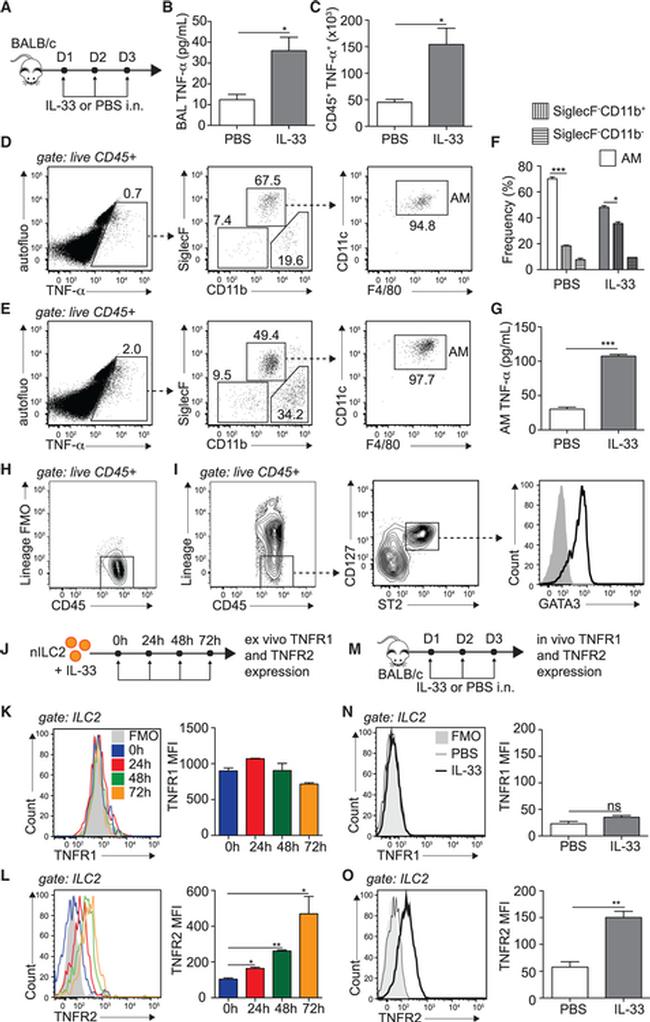 IL-33R (ST2) Antibody in Flow Cytometry (Flow)