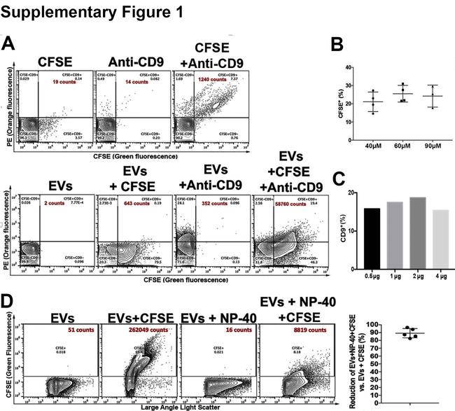 CD9 Antibody in Flow Cytometry (Flow)